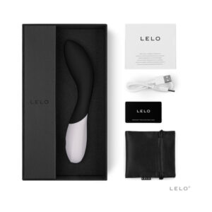 LELO MONA WAVE Rechargeable G-Spot Vibrator Black — Power Play Studio