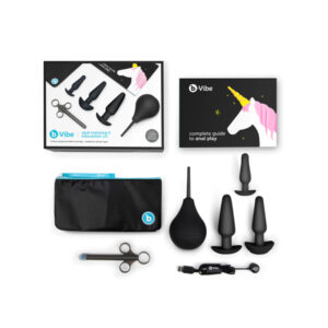 b-Vibe 7-Piece Anal Training & Education Set Black — Power Play Studio