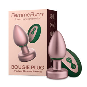 Femme Funn Bougie Plug - Rose Gold — Power Play Studio
