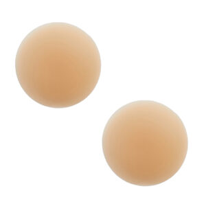 Neva Nude Nudie Patootie Skin Invisible Reusable Silicone Pasties - Nude O/S — Power Play Studio