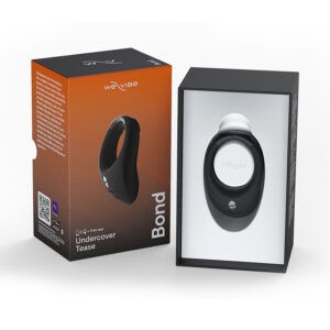 We-Vibe Bond Rechargeable Remote-Controlled Silicone Adjustable Wearable Stimulation Ring Black — Power Play Studio