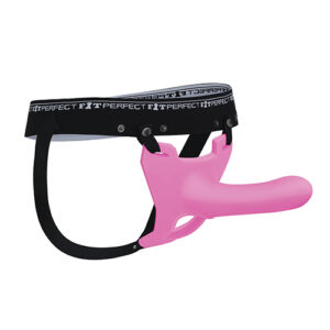 Perfect Fit Zoro 5.5" Strap On w/Case - Pink — Power Play Studio
