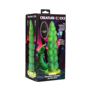 Creature Cocks Squirmer Thrusting & Vibrating Silicone Dildo — Power Play Studio