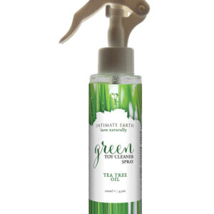 Intimate Earth Toy Cleaner Spray - 4.2 oz Green Tea Tree Oil — Power Play Studio