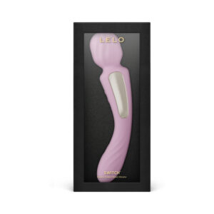 LELO SWITCH Double-Sided Wand Vibrator Soft Pink — Power Play Studio