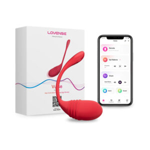 Lovense Vulse Thrusting Egg - Red — App-Controlled Clitoral Toys — Power Play Studio