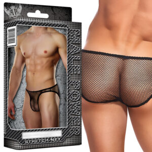 Male Power Stretch Net Wonder Bikini Small Underwear — Power Play Studio