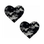 Neva Nude Pasty Heart Lace — Power Play Studio