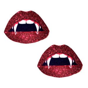 Neva Nude Pasty Vampire Lips Glitter — Power Play Studio