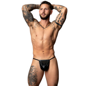 Male Power Liquid Onyx 2.0 Posing Strap — Power Play Studio