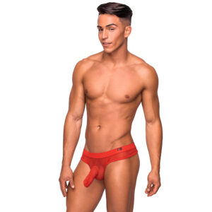 Male Power The Matchmaker Hose Thong Red — Power Play Studio