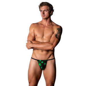 Male Power The Matchmaker Uplift Bong Thong Pot Leaf — Power Play Studio - Power Play Studio, LLC