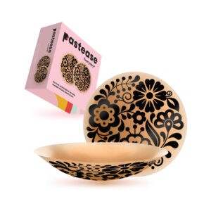 Pastease Halos Reusable Sticky Adhesive Silicone Nipple Cover Floral Nude Small A-C Cup — Power Play Studio