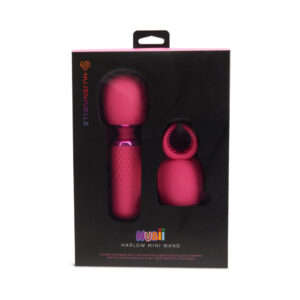 Nu Sensuelle Harlow Nubii Mini Wand W/ Masturbator Pink — Power Play Studio