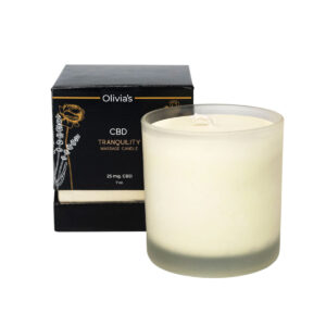 Olivia's Boudoir CBD Tranquility Massage Candle 7 oz. — Power Play Studio