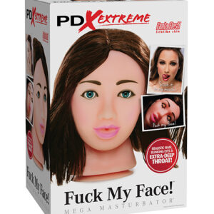 Pipedream Extreme Toyz Fuck My Face - Brunette — Power Play Studio