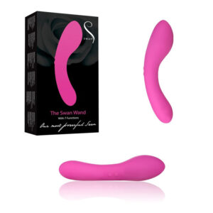 Swan Massage Wand Rechargeable, Waterproof. 2 Motors and 7 functions. — Power Play Studio