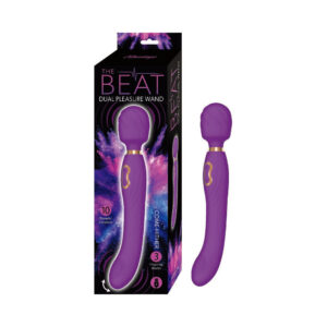 The Beat Dual Pleasure Wand Purple — Power Play Studio
