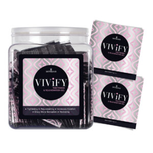 Vivify Tightening & Rejuvenation Gel - Tub of 100 Single Use Packet — Power Play Studio