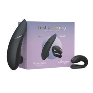 Womanizer Next / We-Vibe Sync O Lust & Luxury Collection Box - Black — Power Play Studio