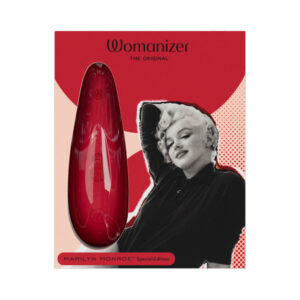 Womanizer x Marilyn Monroe Classic 2 Special Edition Pleasure Air Clitoral Stimulator Vivid Red — Power Play Studio