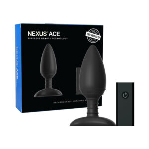 Nexus Ace Large Remote Control Vibrating Butt Plug — Power Play Studio