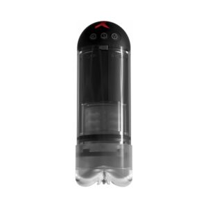 PDX Elite Extender Pro Rechargeable Vibrating Penis Pump Clear/Black — Power Play Studio