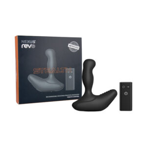 Nexus REVO STEALTH Remote Control Rotating Prostate Massager - Black — Power Play Studio