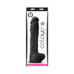 Colours Pleasures 10 in. Dildo Black — Power Play Studio - Power Play Studio, LLC