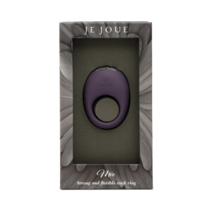 Je Joue Mio Rechargeable Vibrating Silicone Cock Ring Purple — Power Play Studio