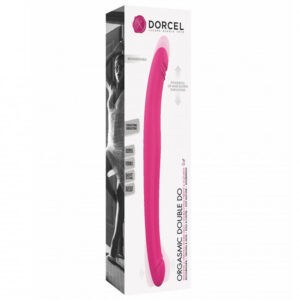 Dorcel Orgasmic Double Do Rechargeable Thrusting & Vibrating Double Dildo Pink — Power Play Studio