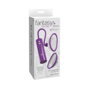 Fantasy For Her Rechargeable Pussy Pump Kit Silicone — Power Play Studio