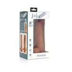 Curve Toys Jock Dual Density 8 in. Silicone Dildo with Balls & Suction Cup Light — Power - Power Play Studio, LLC