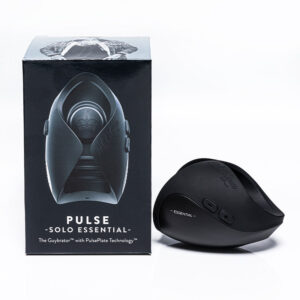 Hot Octopuss Pulse Solo Essential Rechargeable Vibrating Stroker Black — Power Play Studio