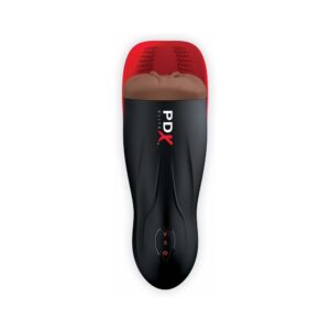 PDX Elite Fuck-O-Matic 2 Rechargeable Vibrating Suction Stroker with Silicone Pulsation Cradle — Power Play Studio