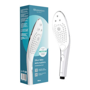 Womanizer Wave Shower Head Masturbator Chrome — Power Play Studio