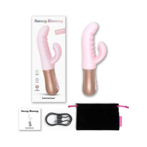 Love to Love Sassy Bunny Thrusting Rabbit Baby Pink — Power Play Studio