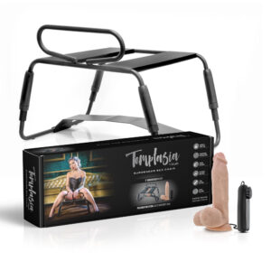 Temptasia Surrender Sex Chair Black — Power Play Studio