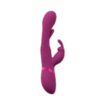 VIVE MIKA Rechargeable Triple Motor Vibrating Rabbit with G-Spot Flapping Stimulator Pink — Power Play Studio