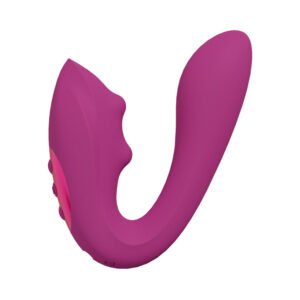 VIVE YUKI Rechargeable Dual Motor G Spot Vibrator with Massaging Beads Pink — Power Play Studio - Power Play Studio, LLC