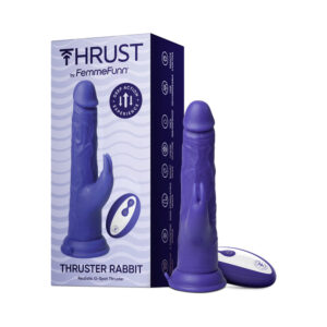 FemmeFunn Thruster Rabbit Dark Purple — Power Play Studio