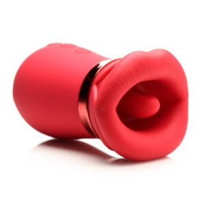Lickgasm Kiss Me More Kissing, Sucking, & Vibrating Clitoral Stimulator — Power Play Studio