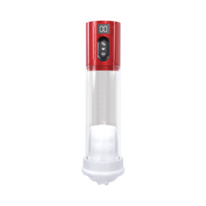 PUMPED HyperLift Masturbator Suction Metallic Red — Power Play Studio