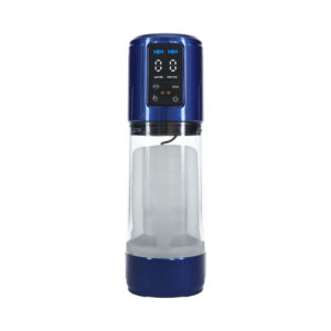 PUMPED UltraLift Automatic Masturbator Waterproof Metallic Blue — Power Play Studio