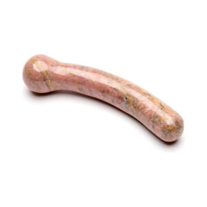 Chakrubs Anahata Curve Rhodonite Wand — Power Play Studio