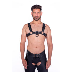 Prowler RED Bull Harness Black with Metal Fittings L — Power Play Studio