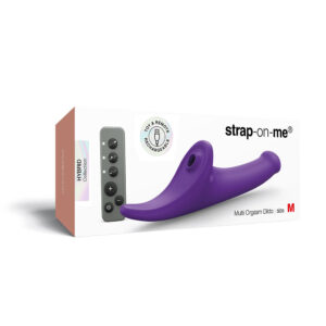 Strap-On-Me Multi Orgasm Dildo Medium Purple — Power Play Studio