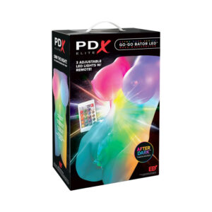 PDX Elite Go-Go Bator LED Mega Masturbator Frosted — Power Play Studio