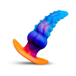 Creature Cocks Glowtopus Glow-in-the-Dark Silicone Anal Plug — Power Play Studio