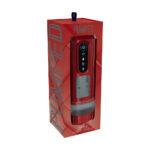 PUMPED Sensurge Automatic Rechargeable Heating Suction Masturbator Red — Power Play Studio